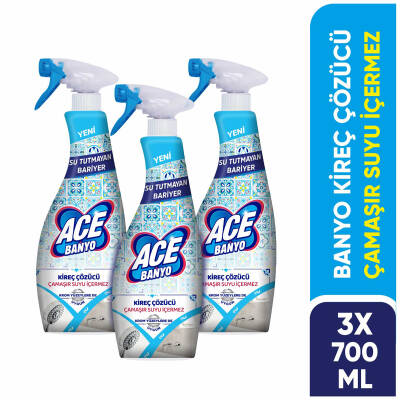 Ace Ultra Köpük Çamaşır Susuz Banyo 700Mlx3 - 1