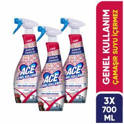 Ace Ultra Köpük Çamaşır Susuz Çok Amaçlı 700Mlx3 - Ace