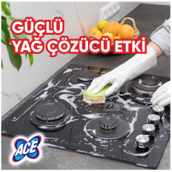 Ace Ultra Köpük Çamaşır Susuz Mutfak 700Ml - 4