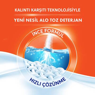Alo 4 Kg Kar Çiçeği Ferahlğı Beyazlar Ve Renkliler Hızlı Çözülme  Toz Deterjan - 4