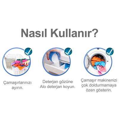 Alo 4 Kg Kar Çiçeği Ferahlğı Beyazlar Ve Renkliler Hızlı Çözülme  Toz Deterjan - 5