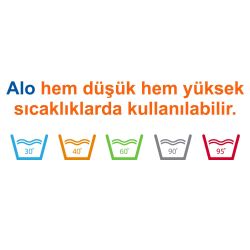 Alo 4 Kg Kar Çiçeği Ferahlğı Beyazlar Ve Renkliler Hızlı Çözülme  Toz Deterjan - 6
