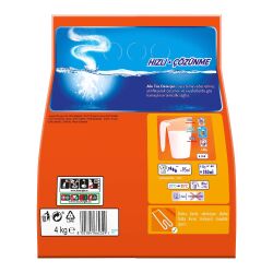Alo 4 Kg Kar Çiçeği Ferahlğı Beyazlar Ve Renkliler Hızlı Çözülme  Toz Deterjan - 9