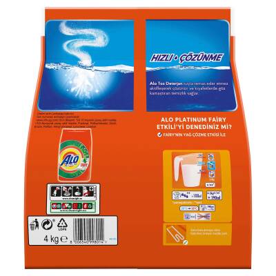 Alo Toz Deterjan Color Fresh 4Kg - 9