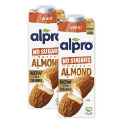 Alpro Badem Sütü Şekersiz 2X1 Lt Avantajlı Paket - 3