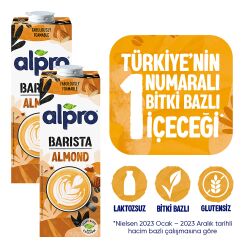 Alpro Barista Badem Sütü 2X1 Lt Avantajlı Paket - 1