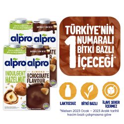 Alpro Bitter Çikolata Badem & Fındık Sütü 4'Lü Mix - 2