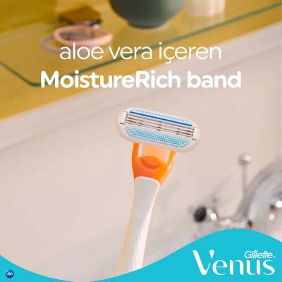 Gillette Venus Riviera Kullan At Kadın Tıraş Bıçağı 2 Adet - 9