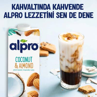 Alpro Hindistan Cevizi & Badem Sütü 4X1 Lt Mega Avantajlı Pa - 9