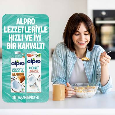 Alpro Hindistan Cevizi & Badem Sütü 4X1 Lt Mega Avantajlı Pa - 15