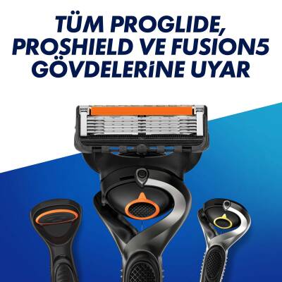 Gillette Fusion Proglide Yedek Tıraş Bıçağı 4'Lü - 6
