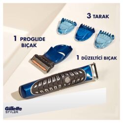Gillete Fusion Proglide Styler 3'Ü 1 Arada Tıraş Makinesi (Tıraş, Şekillendirme Ve Düzeltme) - 8
