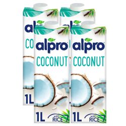 Alpro Hindistan Cevizi Sütü 4X1 Lt Mega Avantajlı Paket - 4