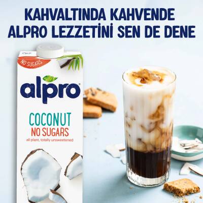 Alpro Hindistan Cevizi Sütü Şekersiz 2X1 Lt Avantajlı Paket - 13