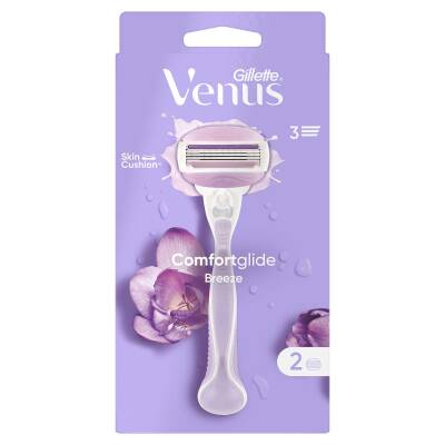 Gillette Venus Comfort Glide Breeze Tıraş Makinesi 2 Adet Yedek Başlık - 2