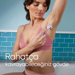 Gillette Venus Comfort Glide Breeze Tıraş Makinesi 2 Adet Yedek Başlık - 6