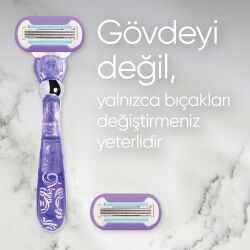Gillette Venus Extra Smooth Swirl Tıraş Makinesi Yedek Başlık - 7