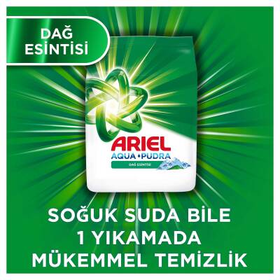 Ariel Dağ Esintisi 7 Kg AquaPudra Toz Çamaşır Deterjanı - 3