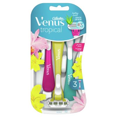 Gillette Venus Tropical Kullan At Tıraş Bıçağı 3 Adet - 4