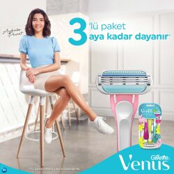 Gillette Venus Tropical Kullan At Tıraş Bıçağı 3 Adet - 6