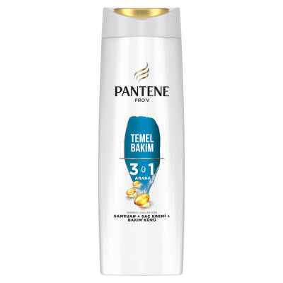 Pantene Temel Bakım 3'Ü1 Arada Şampuan 600 Ml - 3