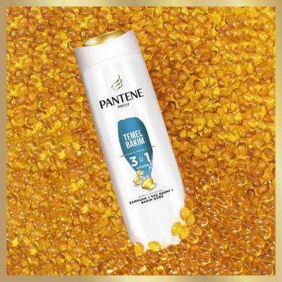 Pantene Temel Bakım 3'Ü1 Arada Şampuan 600 Ml - 8