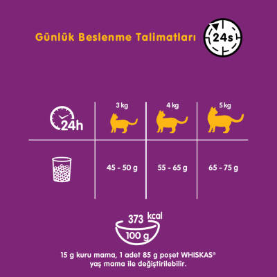 Whiskas Sığırlı Kuru Mama 1.4 Kg - 2