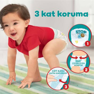 Prima Külot Bebek Bezi 6 Numara 52'Li 15+ Kg Fırsat Paketi - 5