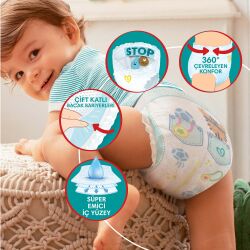 Pampers Prima Külot Bez 7 Beden 52'Li Fırsat Paketi - 8