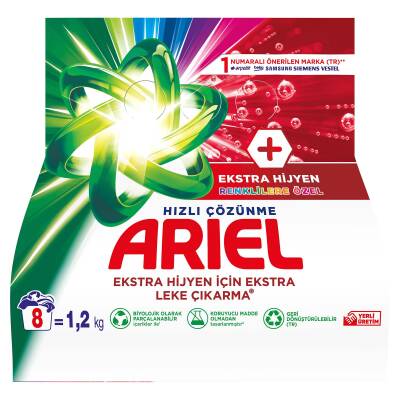 Ariel Toz Dt. Oxı Extra Hygıene 1.2Kg - 2