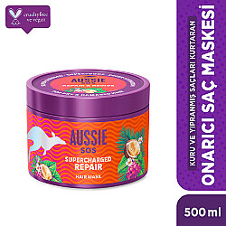 AUSSİE KURU VE YIPRANMIŞ SAÇLAR SAÇ MASKESİ 500ML - Aussie
