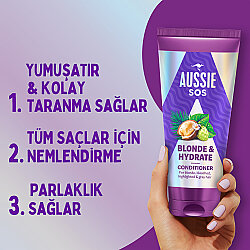 AUSSİEAÇIK RENK BOYALRÖFLELİGRİ SAÇLSAÇ KREMİ 350ML - 6