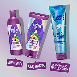 AUSSİEAÇIK RENK BOYALRÖFLELİGRİ SAÇLSAÇ KREMİ 350ML - 8