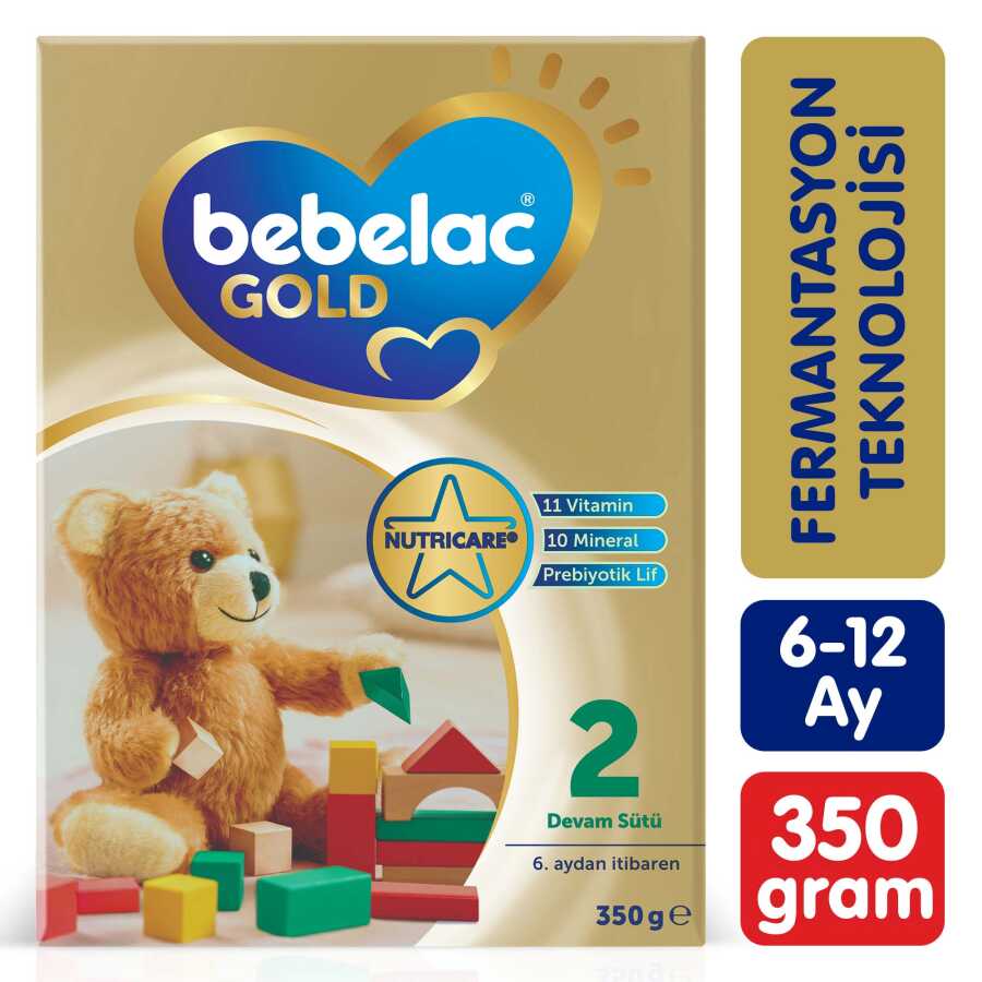 Bebelac Gold 2 Devam Sütü 350 G 6-12 Ay