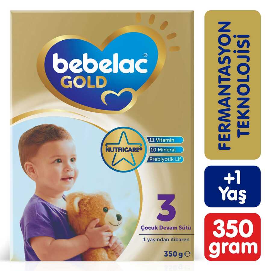 Bebelac Gold 3 Çocuk Devam Sütü 350 G 1 Yaş+