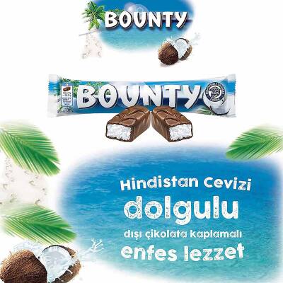Bounty Hindistan Cevizli Çikolata 57 G x24 - 2