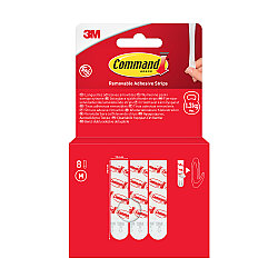 Command™ 17021-8PK Çıkarılabilir Yapışkan Cırt Bantlar'25 - Command