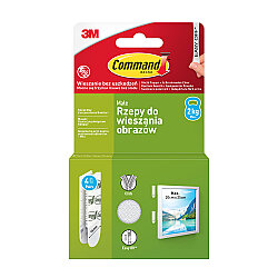 Command™ 17202-4PK-CIS Küçük Boy Çerçeve Asma Bantları'25 - Command