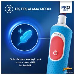 Oral-B D100 Spıderman Cls - 3
