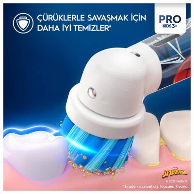 Oral-B D100 Spıderman Cls - 5