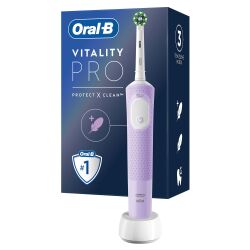 Oral-B Şarjlı/Elektrikli Diş Fırçası Vitality Pro Lila Koruma Ve Temizlik - 1