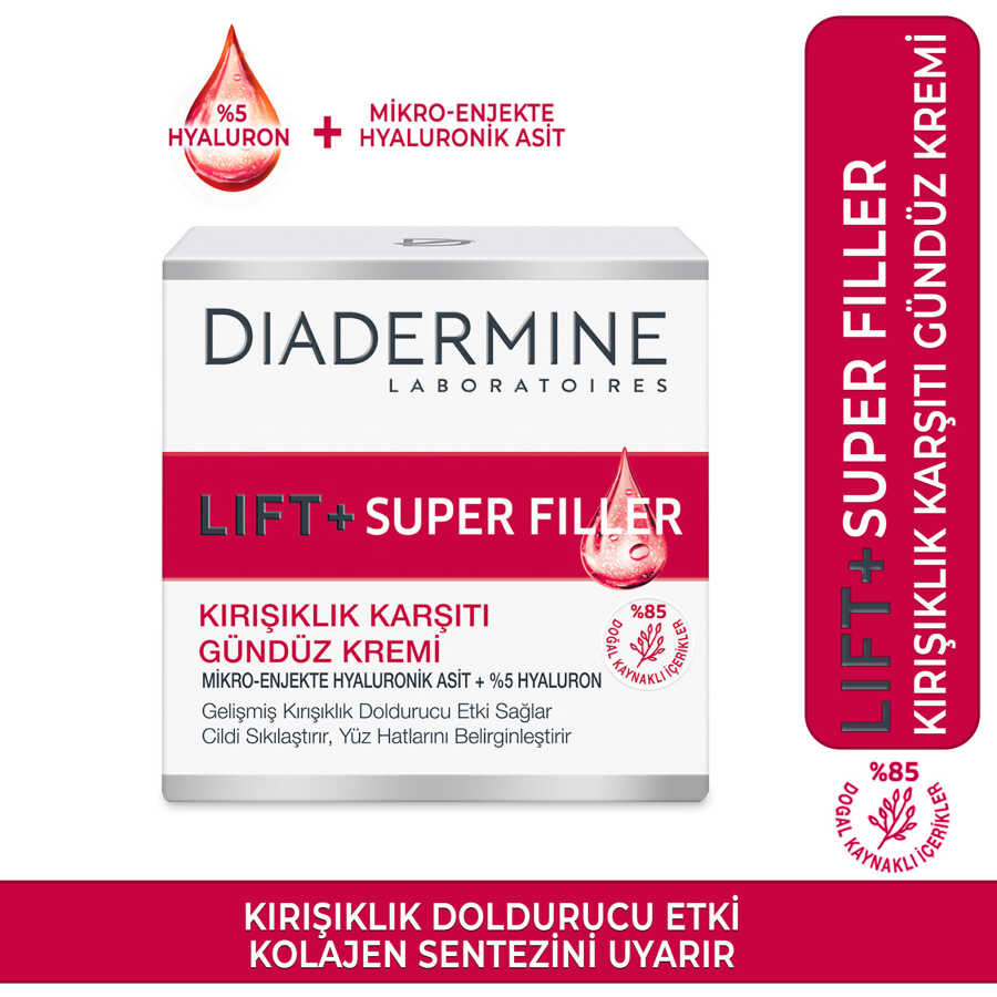  Diadermine Lıft+ Süper Filler Gündüz Kremi