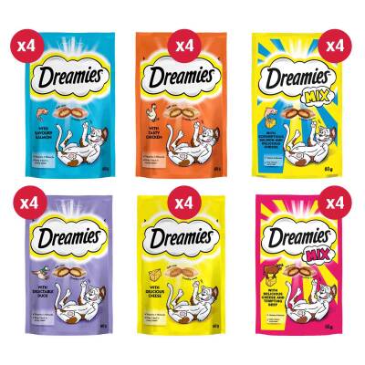 Dreamies Karışık Ödül Maması Paketi 6X24 - 6