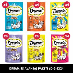 Dreamies Karışık Ödül Maması Paketi 6X24 - 7