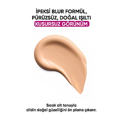 essence Silky BLUR Nemlendirici Uzun Süre Kalıcı Fondöten 12 - 3