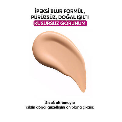 essence Silky BLUR Nemlendirici Uzun Süre Kalıcı Fondöten 15 - 3