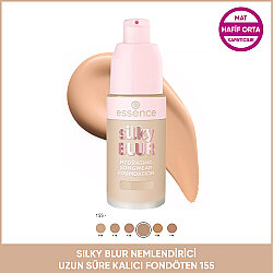 essence Silky BLUR Nemlendirici Uzun Süre Kalıcı Fondöten 15 - Essence