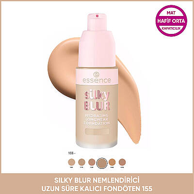 essence Silky BLUR Nemlendirici Uzun Süre Kalıcı Fondöten 15 - 1