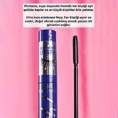 essence What the Length! Ekstra Uzunluk Veren Suya Dayanıklı - 5