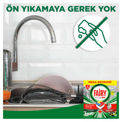 Fairy Platinum Plus Bulaşık Makinesi Deterjanı 102’li - 13